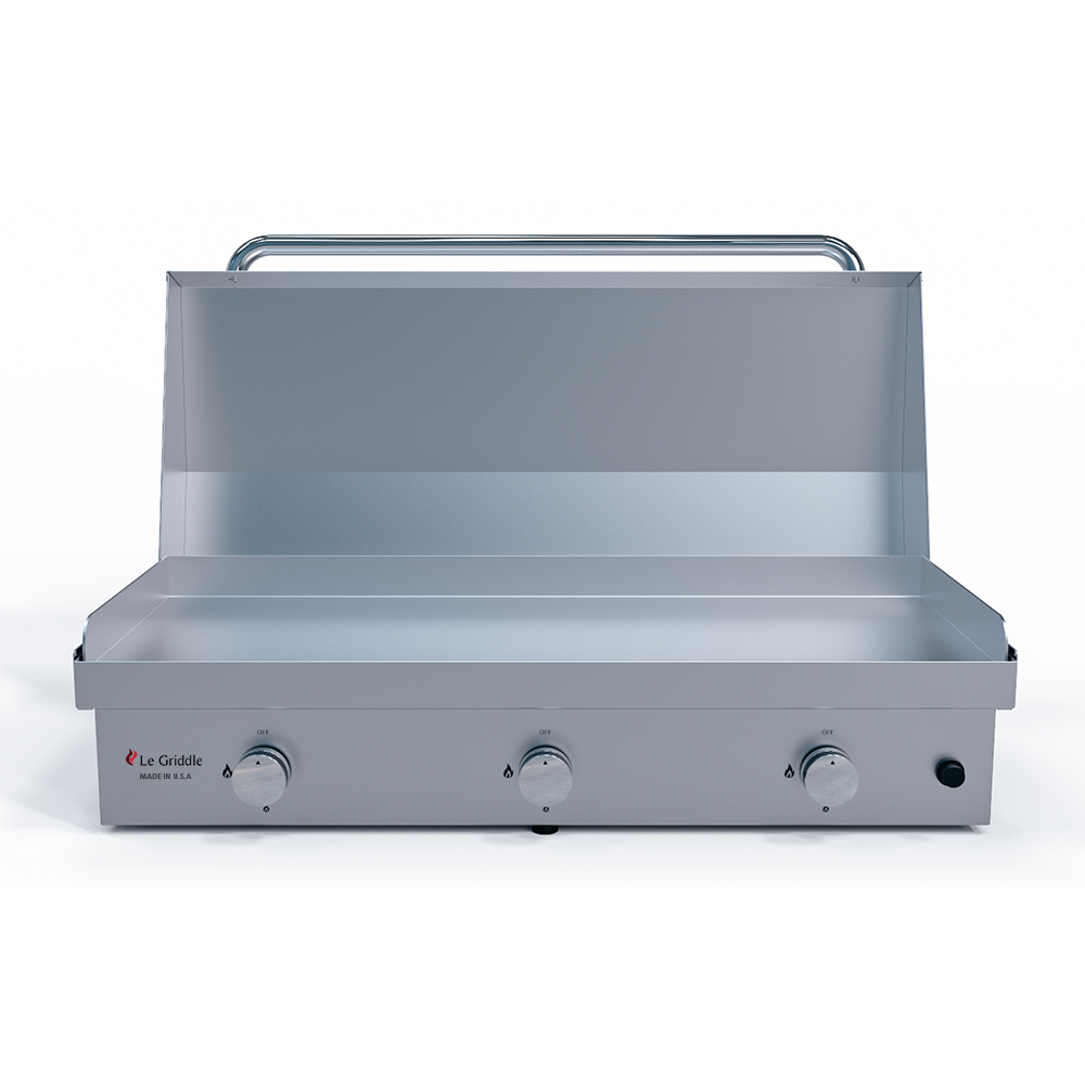 The Big Texan Gas Griddle With Lid - GFE105 LK