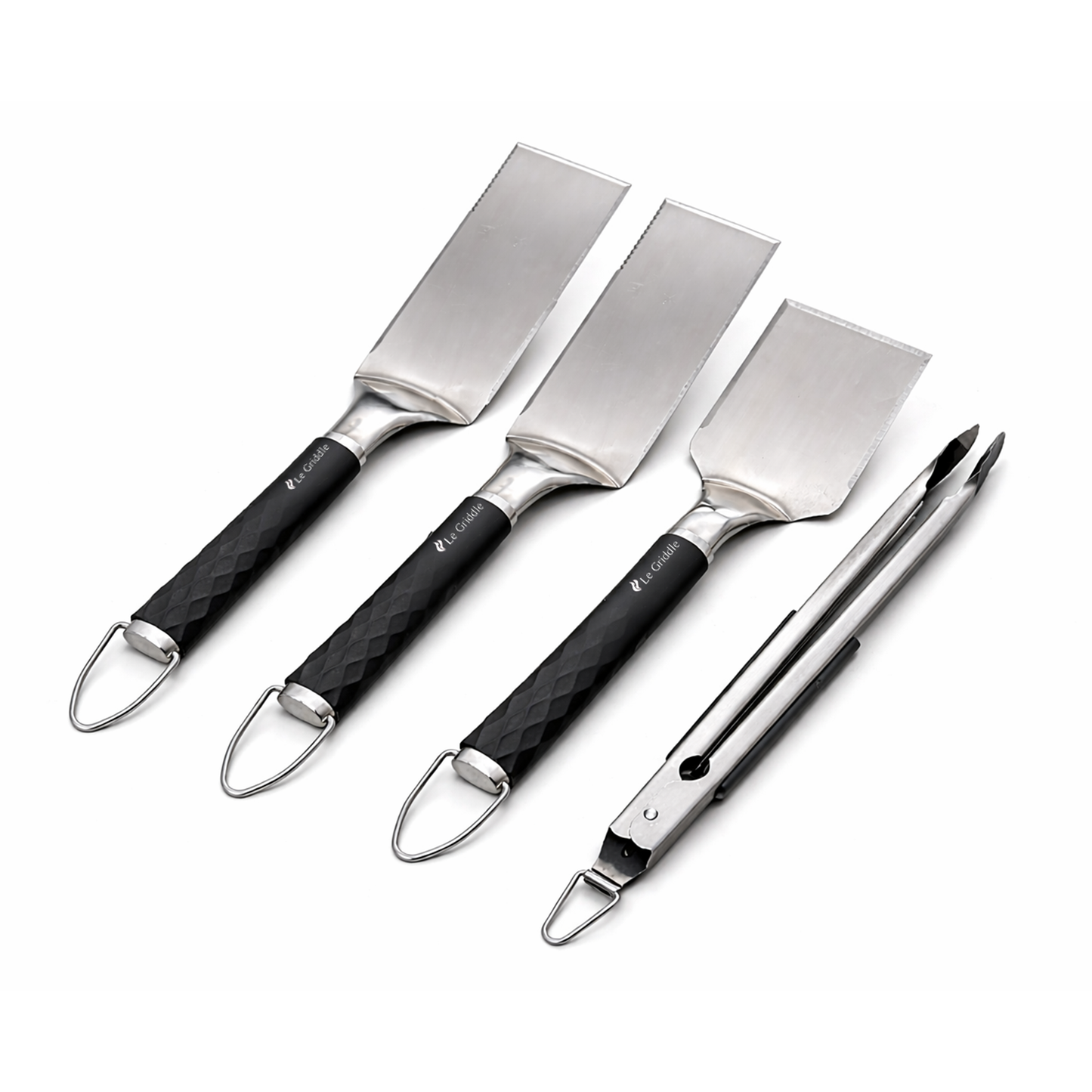 Essential cooking kit with spatulas and tongs
