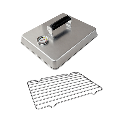 Cooking Dome & Cooking Grate for the Le Griddle - LGCDXL