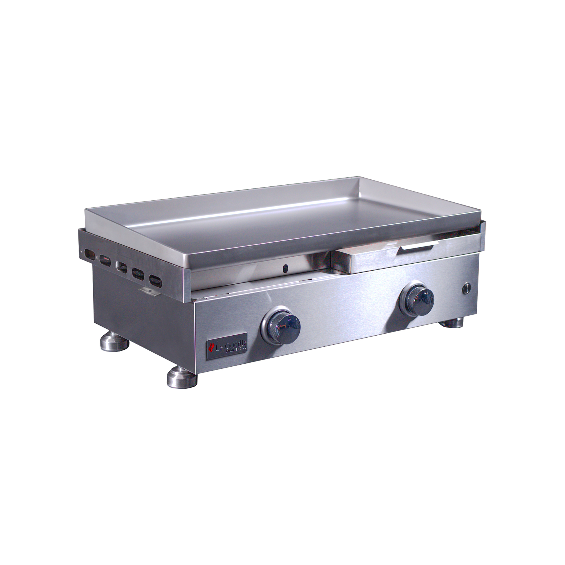 OML75C6 Commercial Griddle with Grease Tray Removed