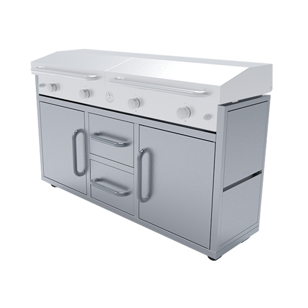 le griddle portable griddle cart gfcart160 